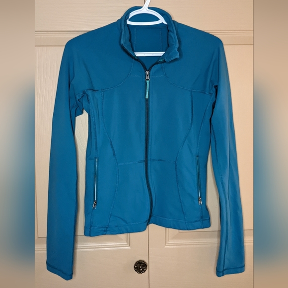 lululemon athletica Tops - Lululemon Define Jacket Turquoise